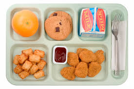 School lunch graphic